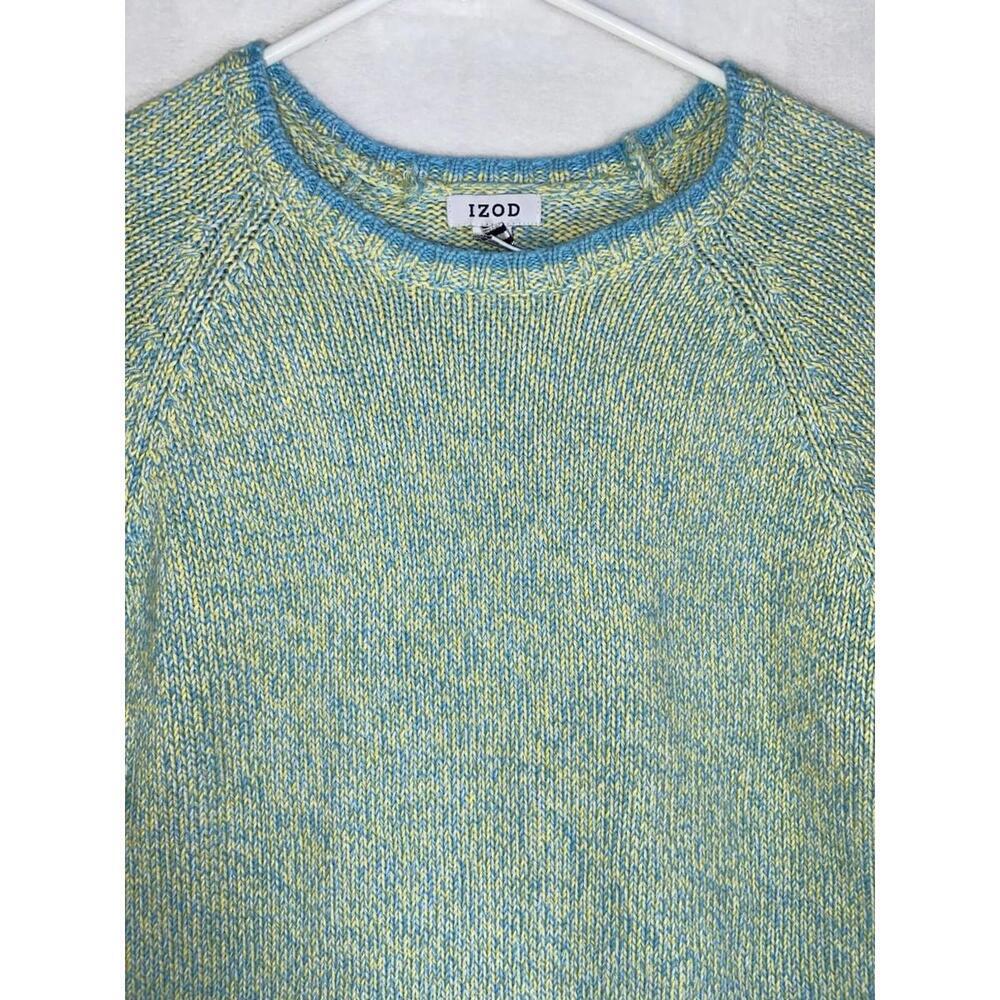 Vintage Izod Sweater Womens Size L Long Sleeve Knit Australia 100% Cotton - Picture 2 of 7